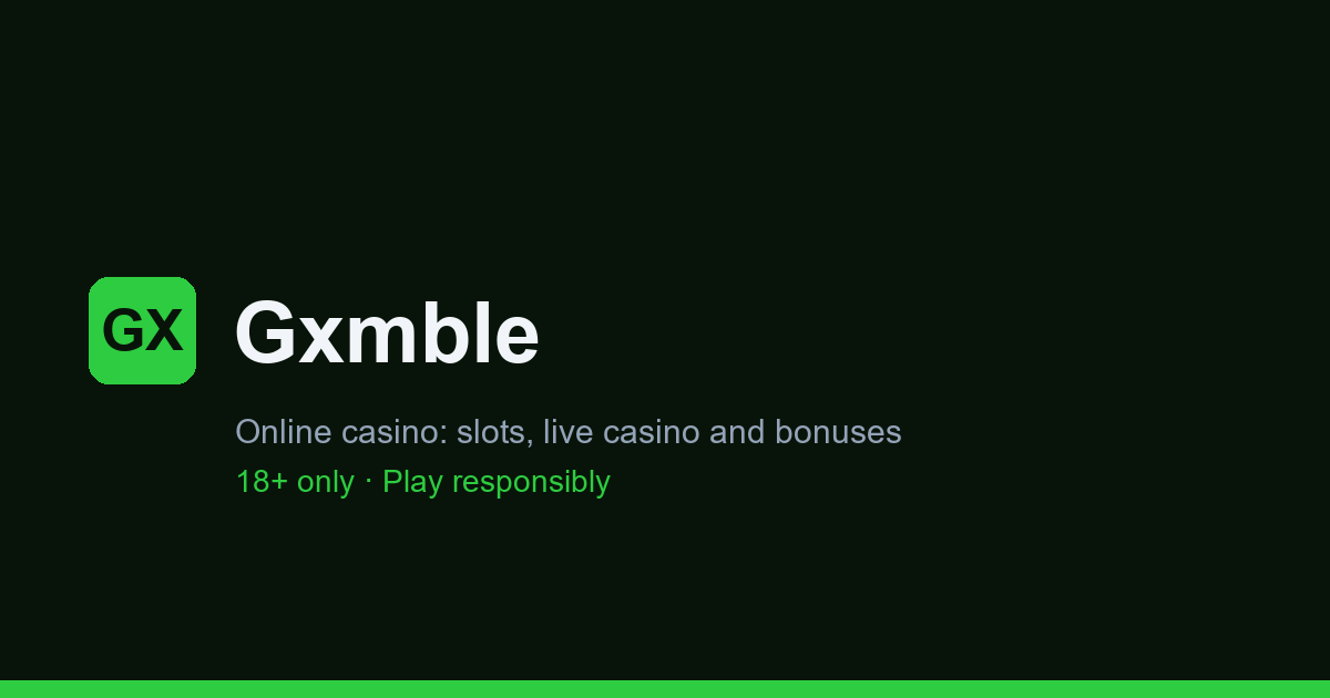 Zahlungsmethoden bei gxmble vergleichen – gxmble Login für Spieler aus Deutschland